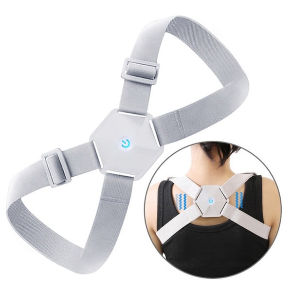 Rechargeable Smart Sensor Posture Upper Back Brace Support for Men and Women Pain Relief